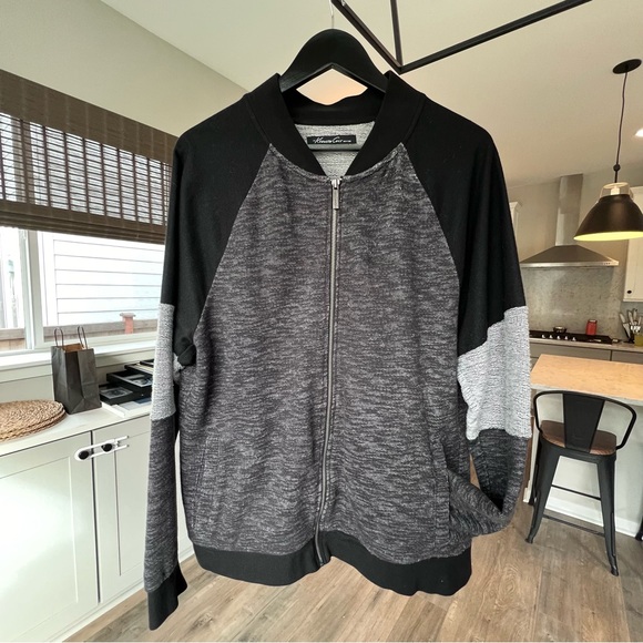 Kenneth Cole Zip Up Cardigan Sweater (size L) - Picture 4 of 6